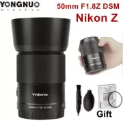 YONGNUO 50mm F1.8 DSM Auto Focus Full Frame Wide Angle Lens for Nikon Z mount