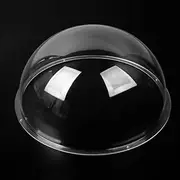 LOTOWELZON 4inch Acrylic Replacement Transparent Clear Camera Dome Cover Security Camera Housing Pet Dog Fence Window Skylight Window (ID100mm*H51mm/4 * 2in)