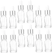 Veemoon 12 Pack Glass Dropper Bottles for Essential Oils Perfume Travel Bottles Eye Dropper