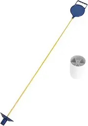 kowaku Golf Flagstick and Cup Golf Hole Cup Professional Golf Flagpole Golf Pin and Cup Set for Practice Lawn Training Golf Gift