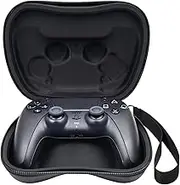 Gaming Controller Travel Carrying Case Compatible with DualSense Playstation 5 Wireless Controllers. Protective Storage Holder Bag Cover for PS5 Console (Box Only) -Black