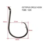 12/0 Special Offer Chemically Sharpened Octopus Circle Fishing Hooks Tackle