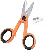 FYBOPTWU - 1pc Optic Fiber Cable Cutter Scissors Kevlar Shears for Fiber Pigtail, Fiber Patch Cord, Fiber Electrician Scissors Maded of 3CR13 Stainless Steel