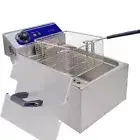 Commercial Electric Deep Fryer Countertop Stainless Steel Deep Fryer