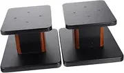 1Pair Floor Standing Speaker Stand Practical Speaker Holder for Home Use Non Slip Design for Smart Bookshelf Speakers
