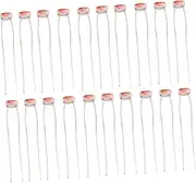 Gatuida 1set Light-Dependent Photoresistor Ldr Photo Resistors Photoresistor Gl5537 Ldr Photo Resistors 20pcs