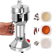 150G Electric Grain Mill Grinder Spice Grinder Stainless Steel Herb Grinder High Speed 30 Seconds Fast Mill Fine Powder Machine for Cereal Herb Coffee Beans Flour Powder