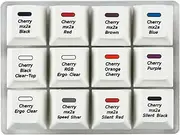 YMDK Cherry MX2A Switch Tester Mechanical Keyboards 12-Key Switch Testing Tool Included Cherry Profile PBT Keycaps Dye Sublimation Switches Tester