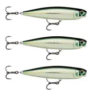 3x Rapala 8.5cm Precision Xtreme Pencil Freshwater Fishing Lures - Bleak