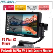 FEELWORLD F6 PLUS V2 6 inch Monitor 3D LUT 4K-HDMI-Campatib Touch Screen IPS FHD