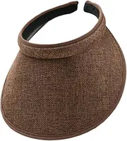 [Generic] Sun Visor Hat Clip on Visor for Beach Jogging Fishing Ladies
