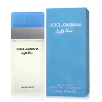 在飛比找蝦皮商城優惠-DOLCE & GABBANA 淺藍女性淡香水 50ml V