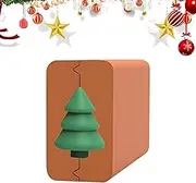 Christmas Tree Clay Bead Roller Mould, Creative Model Silicone Roller for Craft Made Art Supplies