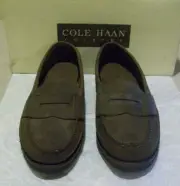 New Cole-Haan Camp Penny 7.5 M stone nubuck leather (2998)
