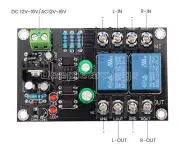 NEW Digital Power Amplifier Protection Board Delay Relay Speaker Protection 300W