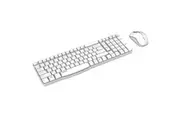 Rapoo X1800SWH Wireless Multimedia Keyboard & Mouse Combo - White