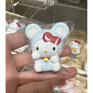 預購》日本商品 日本限定 開運招褔十二生肖Hello Kitty造型陶偶擺飾