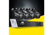 UL-tech CCTV Security System 4CH DVR 4 Cameras 1TB Hard Drive