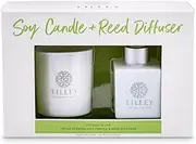 Tilley Classic White Coconut & Lime Candle & Reed Diffuser Gift Pack