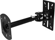 Speaker Stand Speakers Heavy Duty Speaker Mount Bracket Ceiling Speaker Wall Mount Wall Mounted Speaker Hanger Ceiling Speaker Bracket Wall Mounted Speaker Holder Black Iron