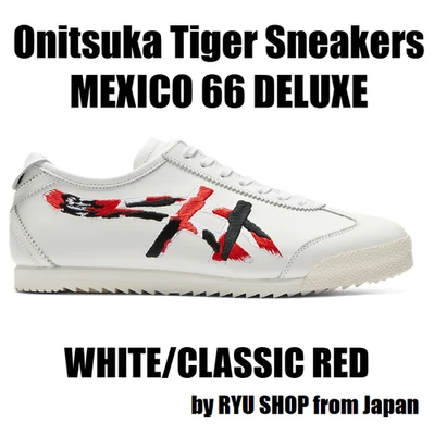Onitsuka Tiger Women Sneakers MEXICO 66 DELUXE 1182A625.100 WHITE / CLASSIC RED