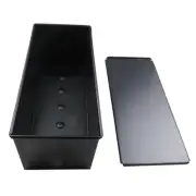 Loaf Tin with Lid Large Pan Toast Box Bread Scratch- Non-stick