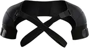 Adjustable Shoulder Support - Double Shoulder Compression Brace, Shoulder Strap Protector | Double Shoulder Strap Wrap Muscle Recovery, Shoulder Compression Sleeve for Correction