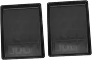 SUPVOX 2pcs Pet Cage Tray Pot Trays Dog Crate Replacement Tray Replacement Pan for Dog Crate Plant Tray Replacement Dog Crate Tray Household Feeding Pp