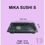 MIKA SUSHI MOTIF 內容 10 件套蓋 MIKA TRAY 壽司盤 MIKA SASHIMI 圖案托盤 M