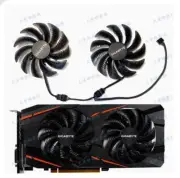 For GIGABYTE RX590 588 580 570 480 470 Graphics Card Cooling Fan T129215SU
