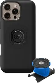 Quad Lock Stem/Handlebar Bike Phone Holder Kit with MAG Phone Case for iPhone 16 Pro Max