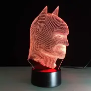 3D LED Night Light Table Desk Lamp 7 Color Optical Illusion Lights