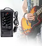 SustVita Acoustic Guitar EQ, 4 Band EQ - 7545R Preamp Amplifier Tuner and Piezo Pickup System for Acoustic Guitars