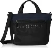 Beams Design Tote Bag Elastic Mesh