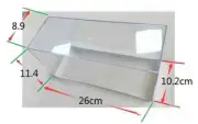 1/24 26cm Display Case Acrylic Box Stand Box Transparent Diecast Toys Car Models