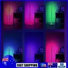 RGB Floor Lamp App Controlled Dimmable LED Bar Ambient Light (Double Round Base)