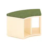 Jooyes Puzzle Series Kids Arc Book Storage Bench with Cushion