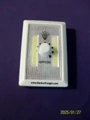 LED Cob Night Light Dimmer 240 Lumen Wireless Closet Wall Battery Operated