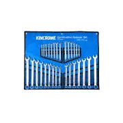 30 Pcs of Kincrome Combination Spanner Set - Metric & Imperial Mirror Polish