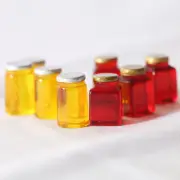 8PC 1:12 Scale Dollhouse Miniatures Mini Food Strawberry Sauce Fruit Jam Kitchen