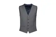 Ted Baker Mens Panama Slim Waistcoat (Charcoal) - UTGT2243