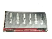 Snap-on Tools NEW 206SFSUM 3/8”dr Metric Flank Drive Deep Universal Socket Set