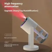 GGP White Starry Sky Projection Humidifier Usb Ultrasonic Car And Home Air Humidifier, Mist Diffuser For Hydration