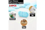 24PCS BOOMJOY Natural Floor Cleaner Effervescent Tablets for Hardwood Tiles Glass