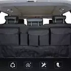 Black Cargo Net Trunk Organizer Hanging Car Rear Seat Storage Bag Accessories