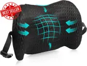 Lumbar Support Pillow, Memory Foam for Office Chair, Car, Back Pain Relief