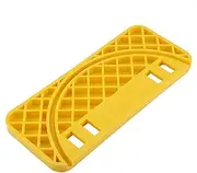 Joyzan Hive Uncapping Tank Holder, Honey Bucket Slot Nest Frame Scraper Bee Hive Shelf ABS Type Bee Keeper Flat Equipment Beekeeping Scrapers Tool Plastic Yellow for Beekeeper Cleaning Outdoor Garden