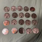20x Pokemon TCG: Blastoise Jumbo Silver Plastic Coins