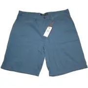 NWT Quicksilver Waterman Table Top Walk shorts Men's Size 38 (38x9) Blue