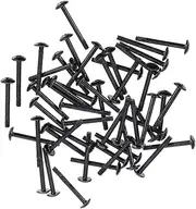 OSALADI Versatile Pc Case Screws 100pcs Long Fan Mount Screws for Radiator Enhance Heat Management on Desktop Computers